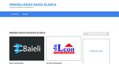 Desktop Screenshot of inmobiliariasbahiablanca.com